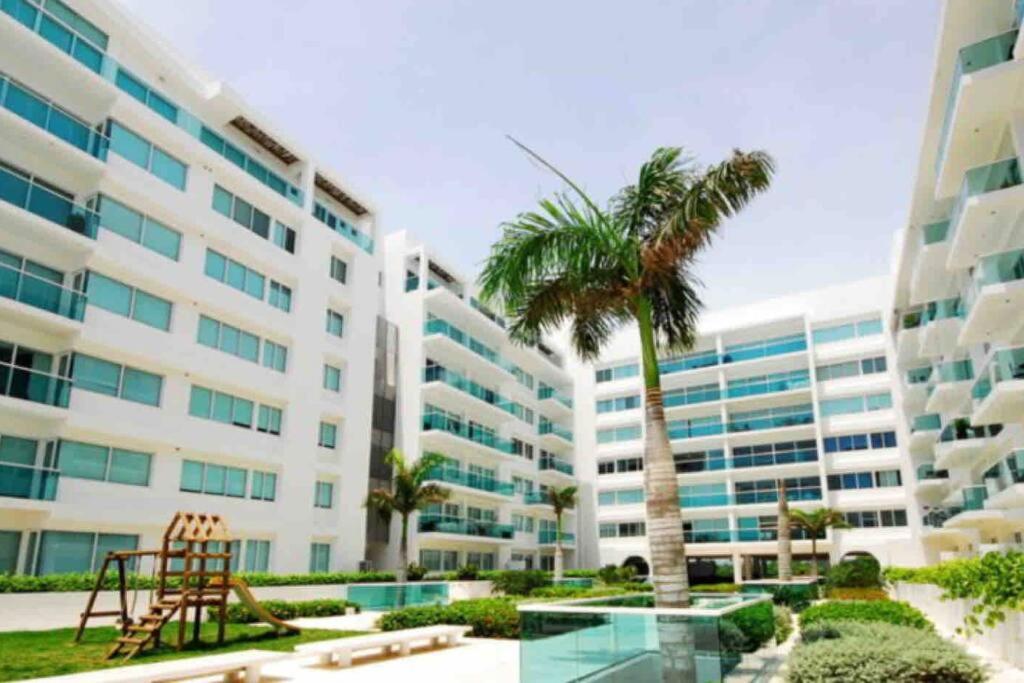 Apartament Espectacular Apto En Cartagena Con Salida Directa A La Playa Zewnętrze zdjęcie