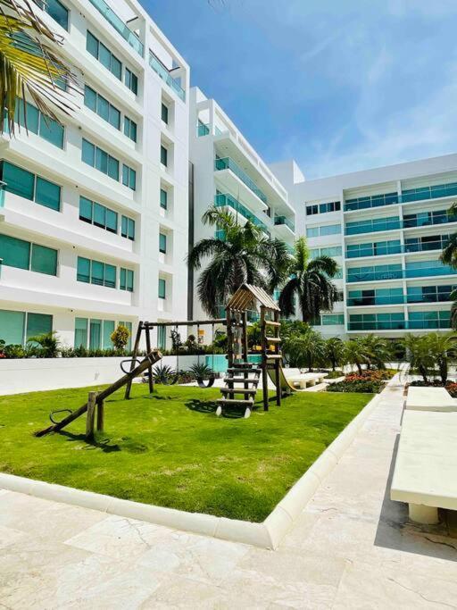Apartament Espectacular Apto En Cartagena Con Salida Directa A La Playa Zewnętrze zdjęcie