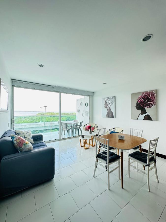 Apartament Espectacular Apto En Cartagena Con Salida Directa A La Playa Zewnętrze zdjęcie