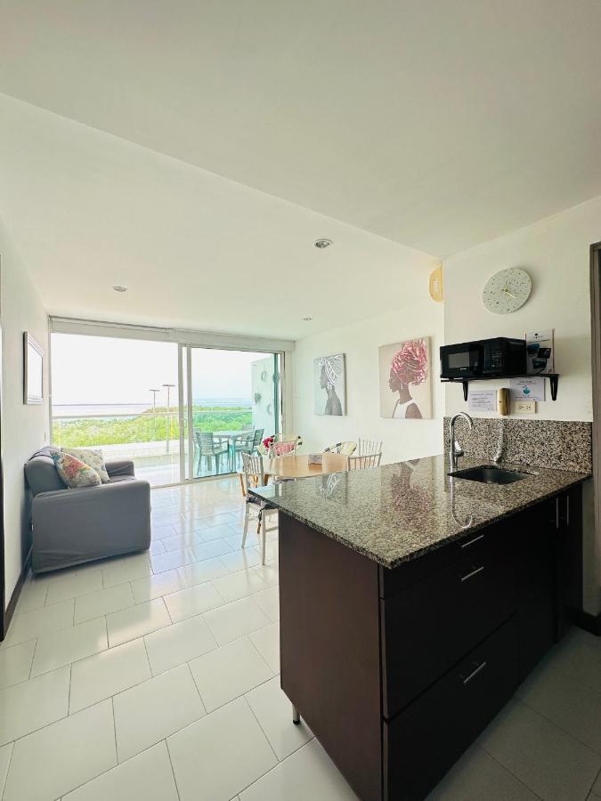 Apartament Espectacular Apto En Cartagena Con Salida Directa A La Playa Zewnętrze zdjęcie