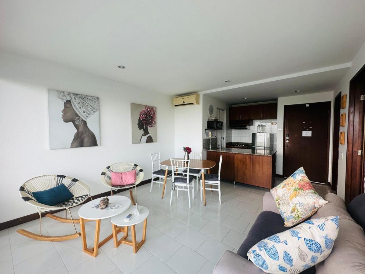 Apartament Espectacular Apto En Cartagena Con Salida Directa A La Playa Zewnętrze zdjęcie