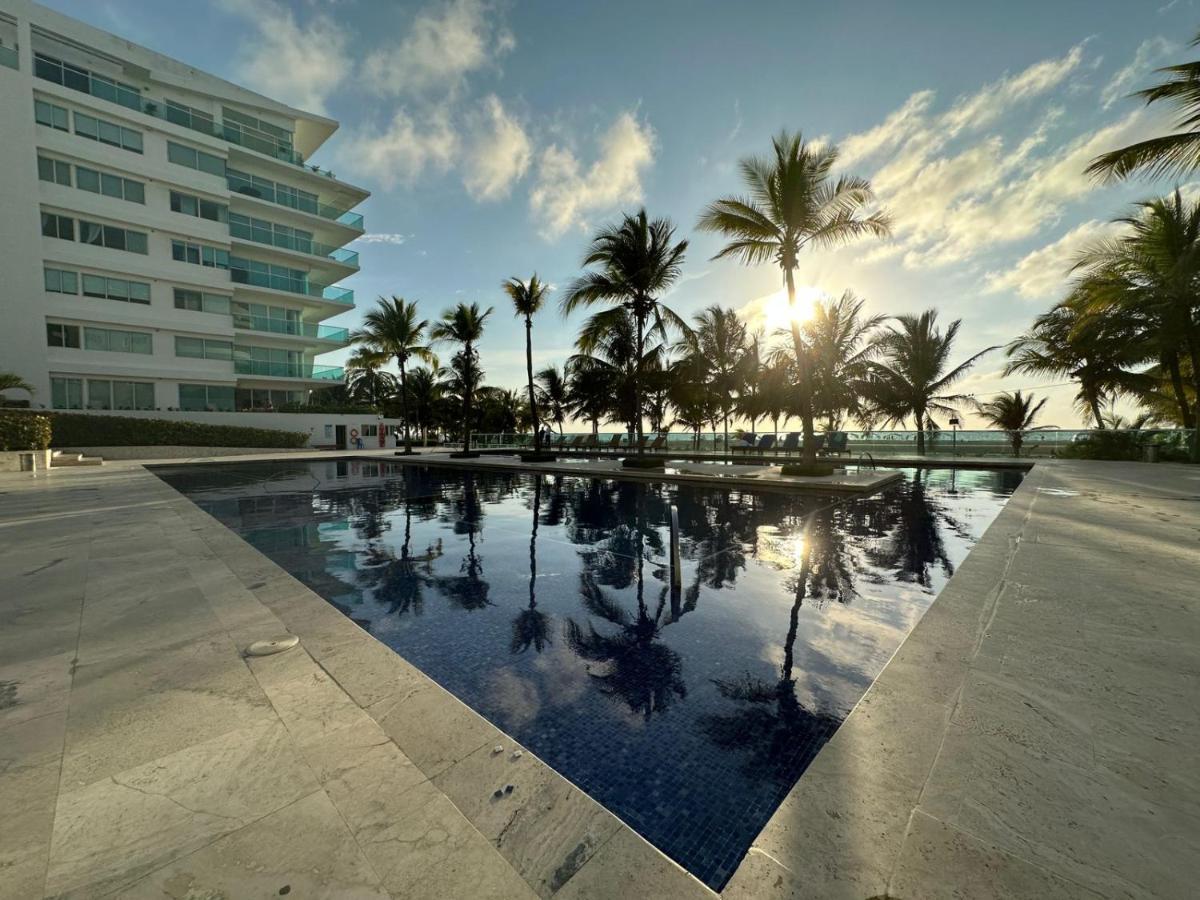 Apartament Espectacular Apto En Cartagena Con Salida Directa A La Playa Zewnętrze zdjęcie