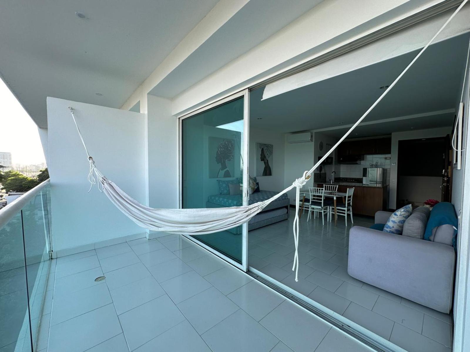 Apartament Espectacular Apto En Cartagena Con Salida Directa A La Playa Zewnętrze zdjęcie