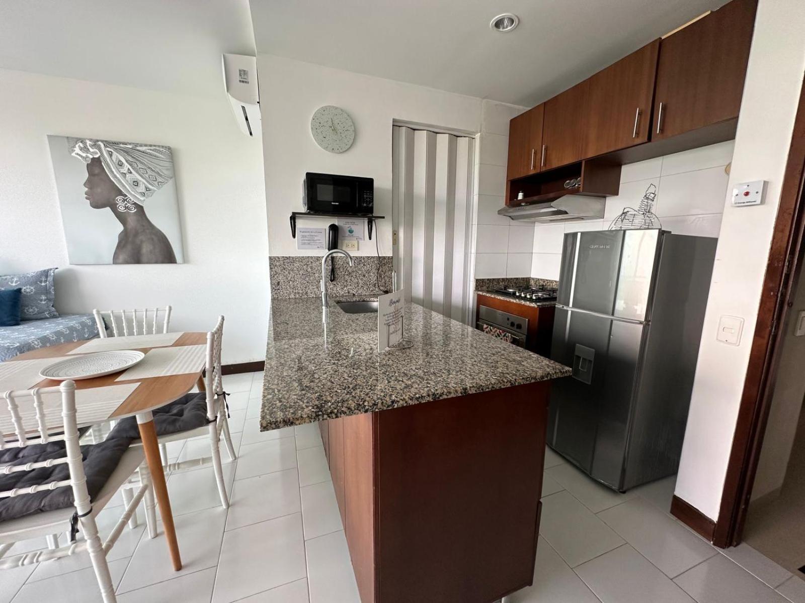 Apartament Espectacular Apto En Cartagena Con Salida Directa A La Playa Zewnętrze zdjęcie