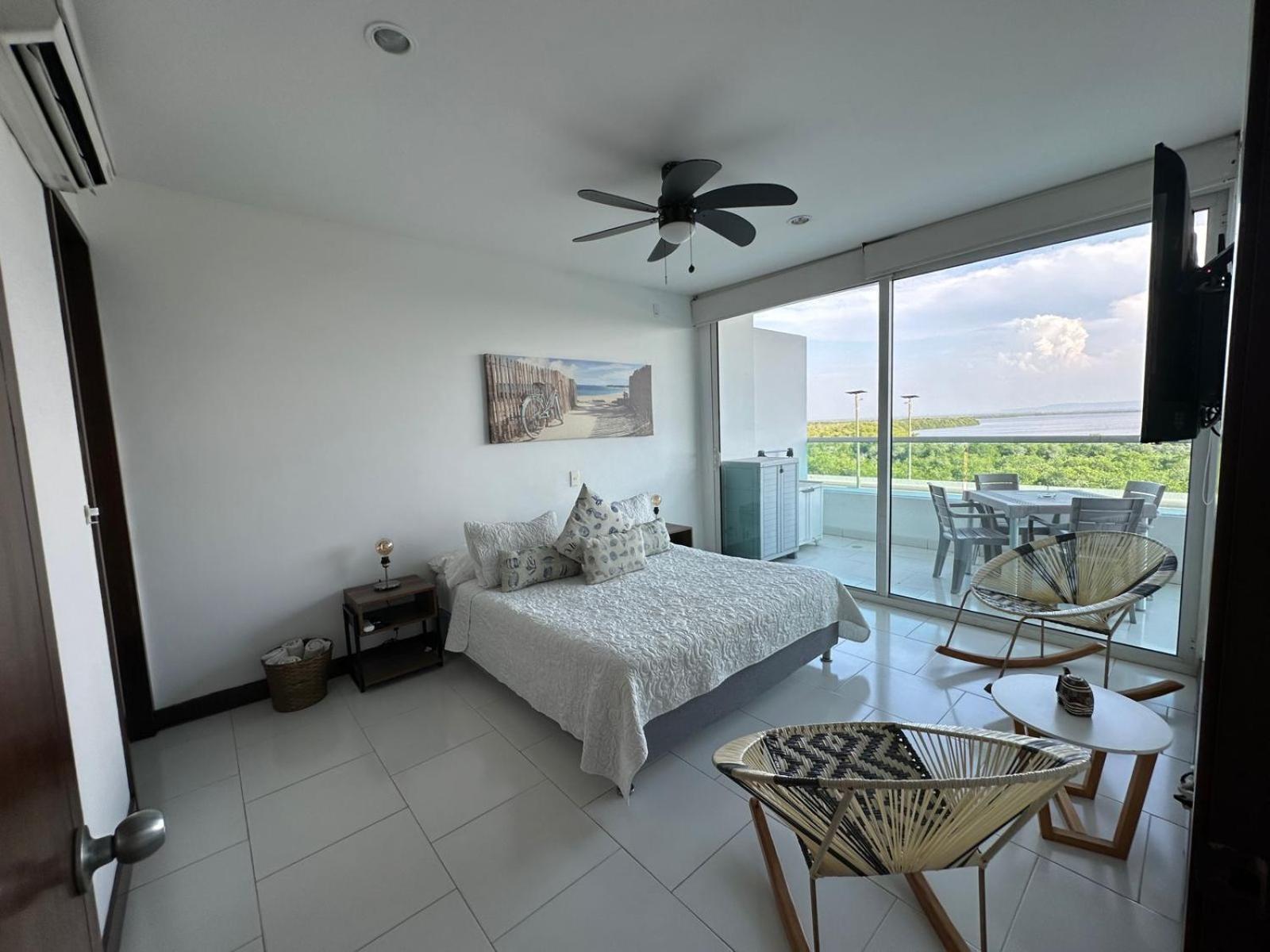Apartament Espectacular Apto En Cartagena Con Salida Directa A La Playa Zewnętrze zdjęcie