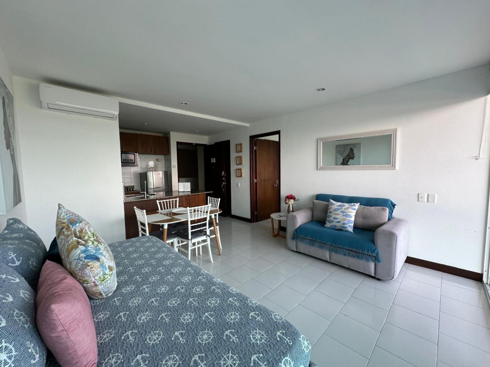 Apartament Espectacular Apto En Cartagena Con Salida Directa A La Playa Zewnętrze zdjęcie